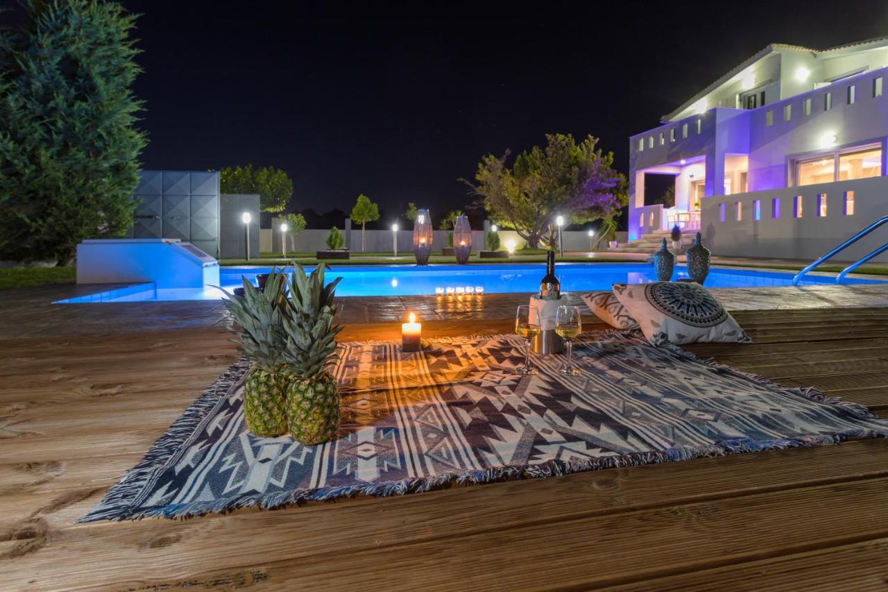 Muthee Luxurious Private Villa Laganas Buitenkant foto
