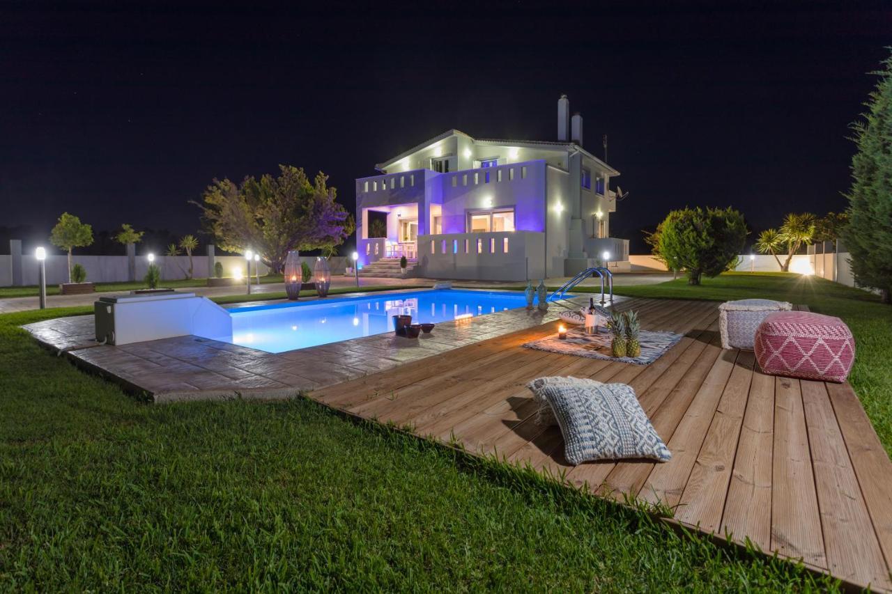 Muthee Luxurious Private Villa Laganas Buitenkant foto
