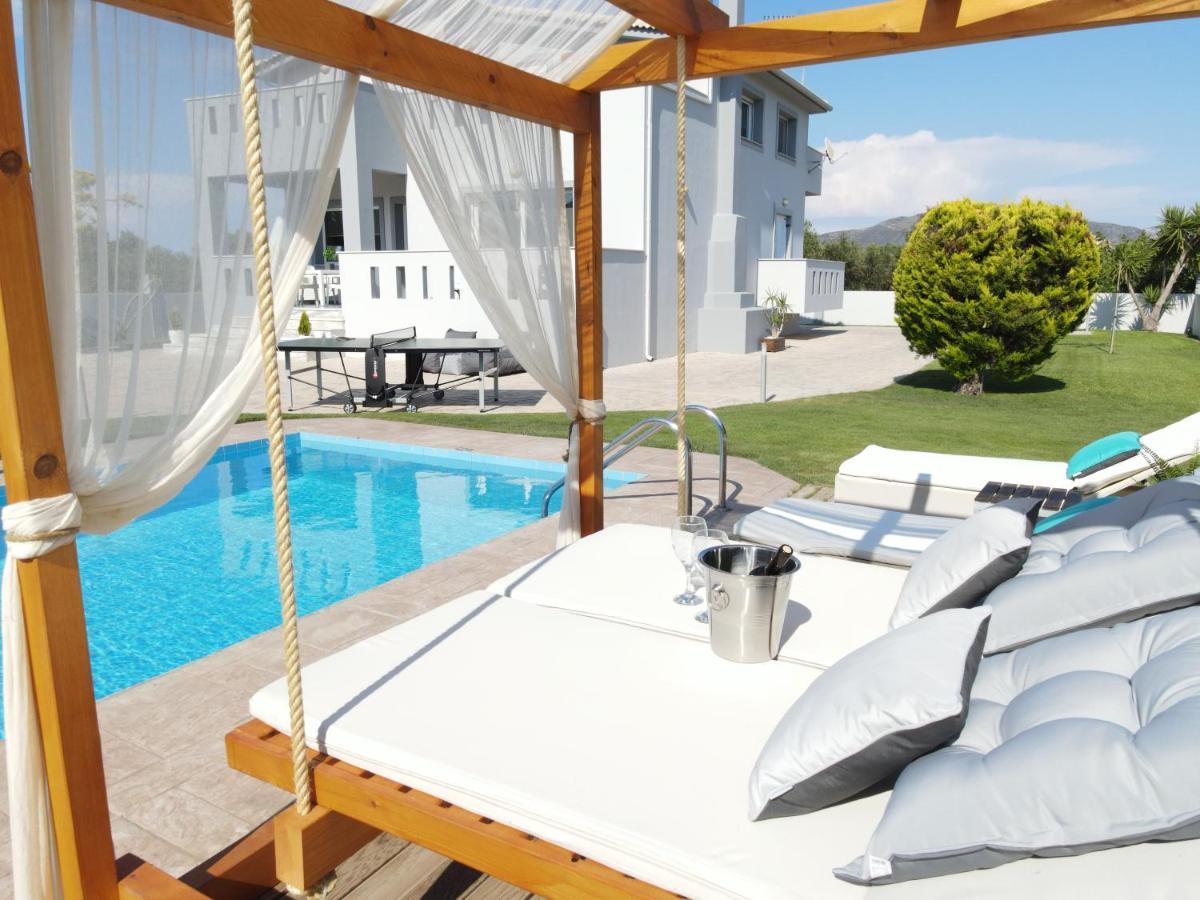 Muthee Luxurious Private Villa Laganas Buitenkant foto