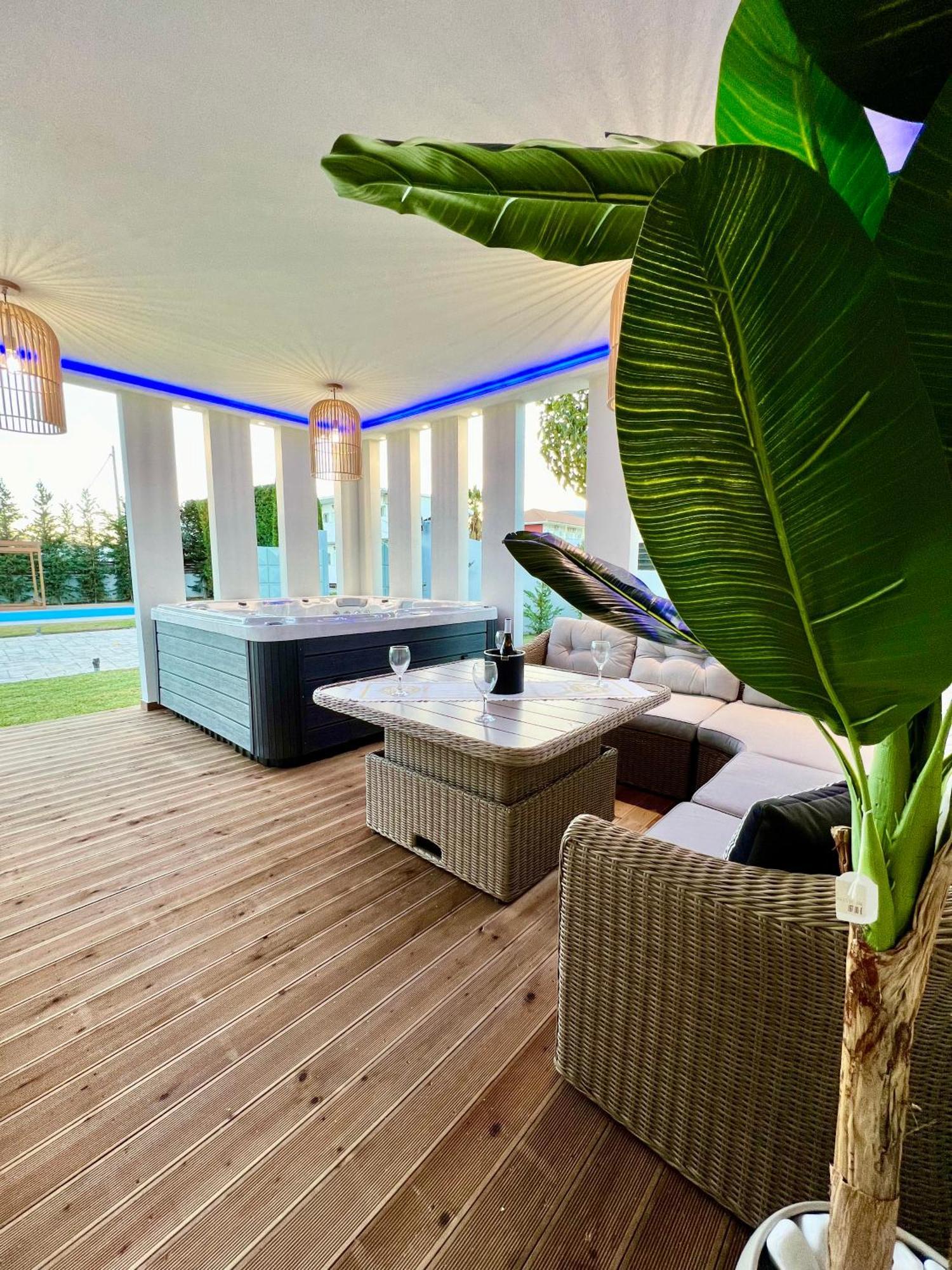 Muthee Luxurious Private Villa Laganas Buitenkant foto