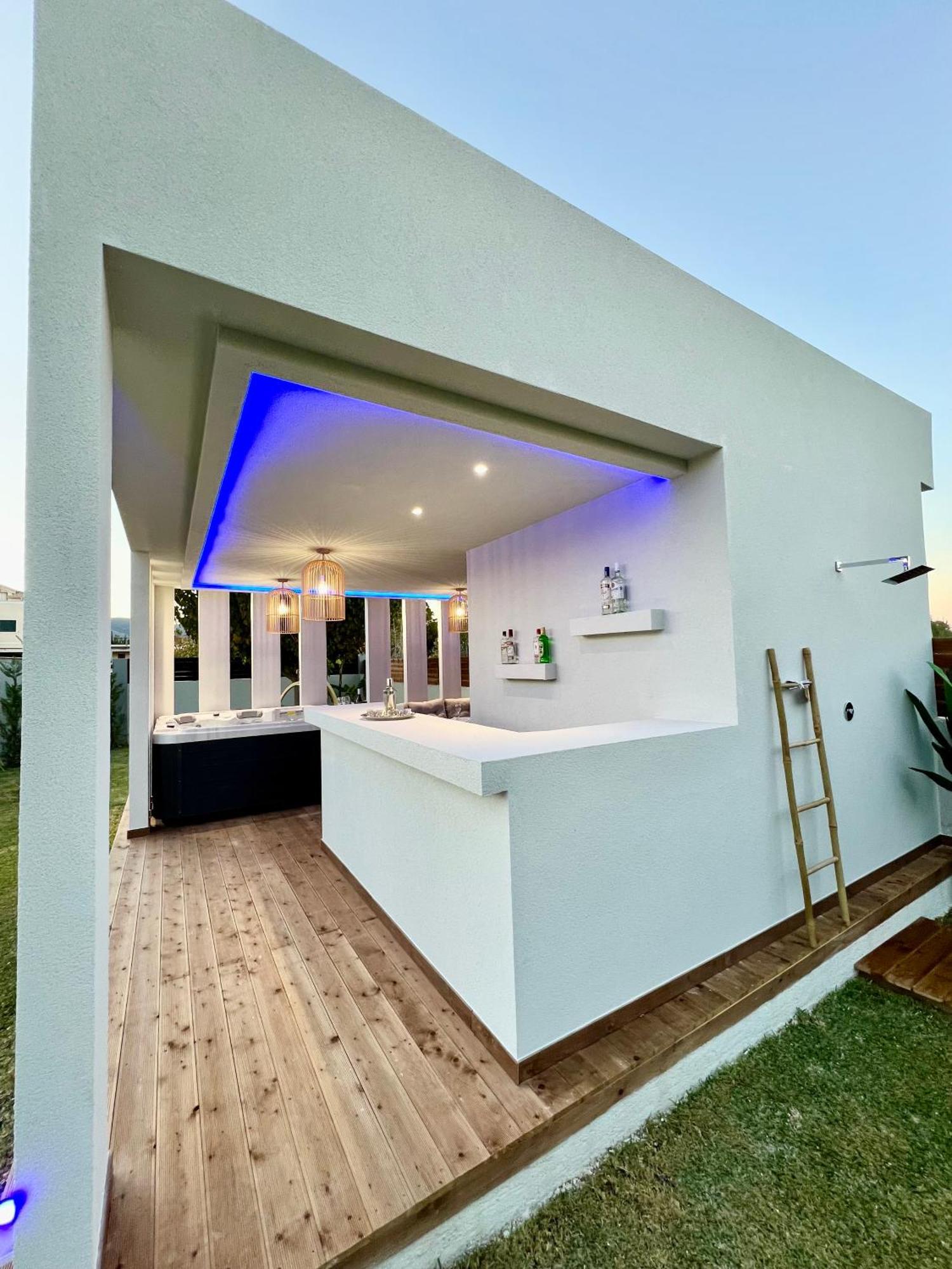 Muthee Luxurious Private Villa Laganas Buitenkant foto